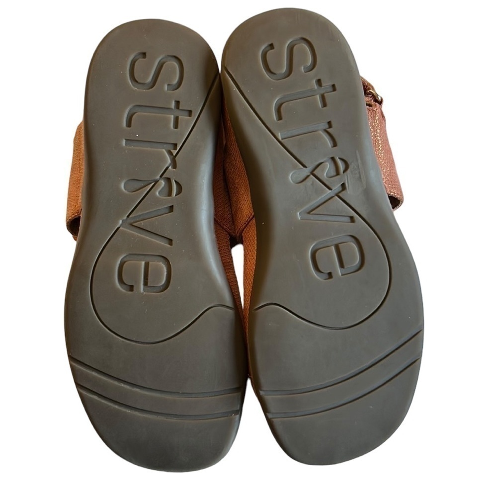 STRIVE Kona Sandal Metallic Copper Size 8 Wide - Picture 6 of 9
